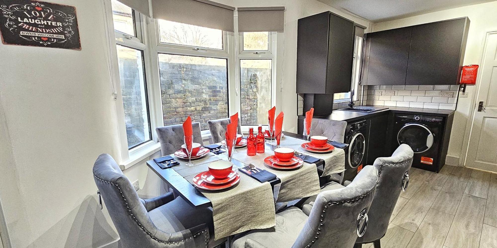 ロンドン Stratford City - Luxe House With Gardenヴィラ エクステリア 写真